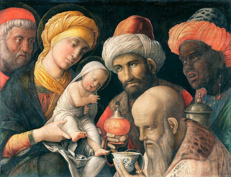 A Adoração dos Magos - A. Mantegna